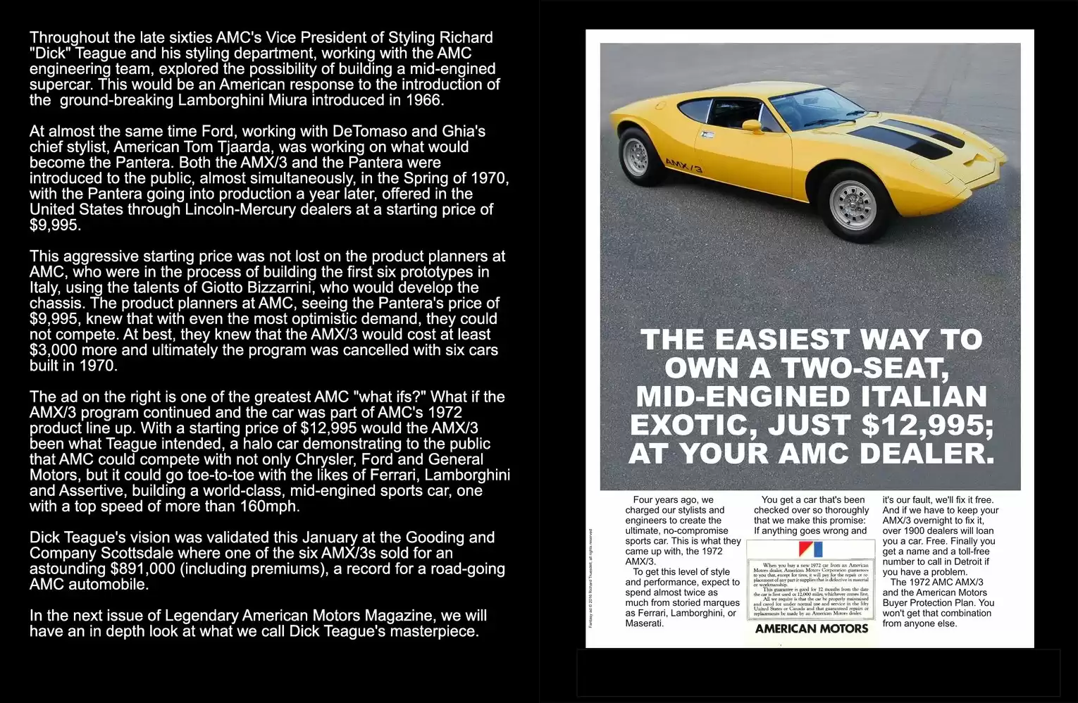 Legendary American Motors: Special Editions Premiere Page 2