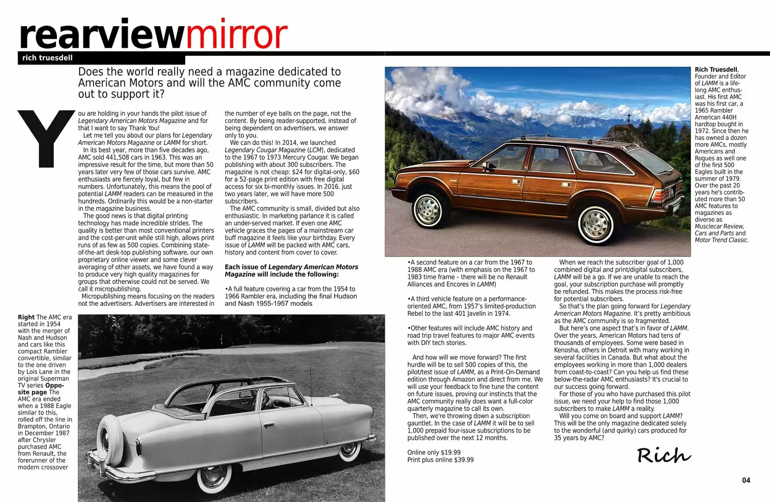 Legendary American Motors: Special Editions Premiere Page 4